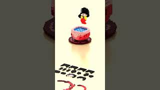 3D Beads Pertal Cute Girl 🧜🏻‍♀️🍮 #cutegirls #beads #perlerbeads #artkalbeads #hamabeads