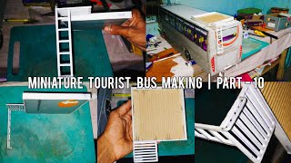 Miniature Tourist Bus Making | Part-10 | KRISHNAN'S CREATIONS