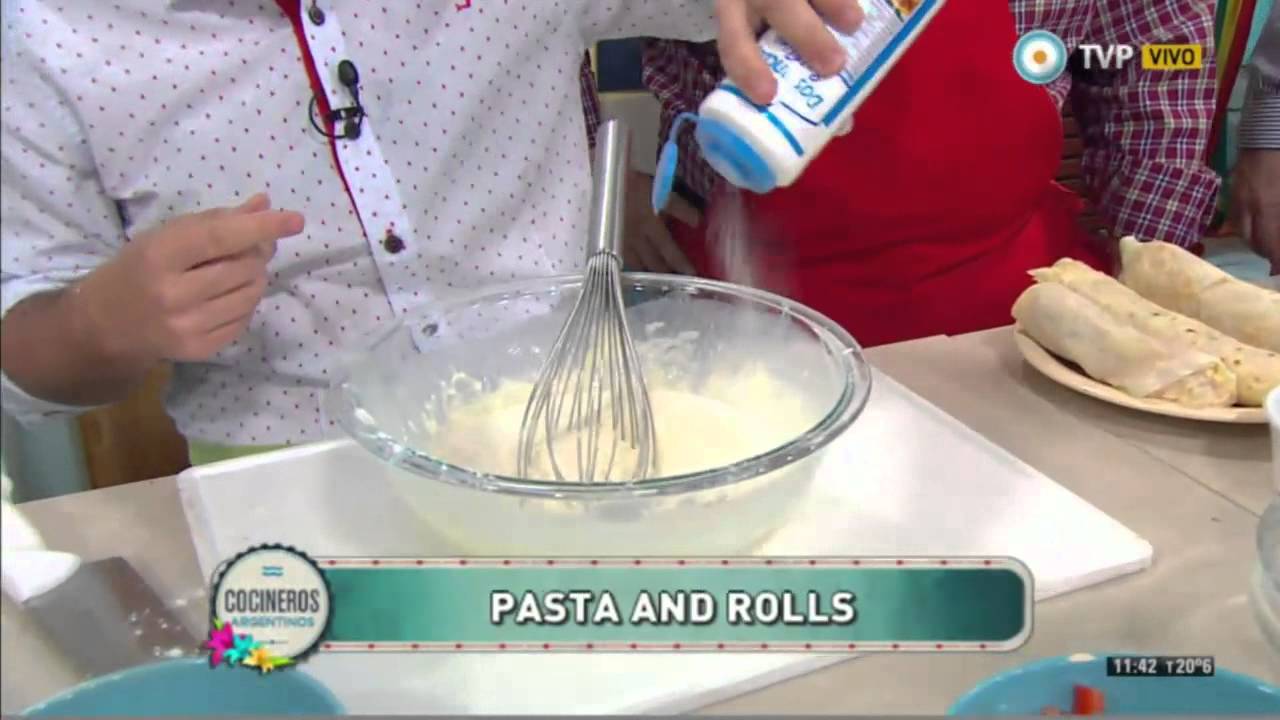 Pasta and rolls Parte 1 YouTube