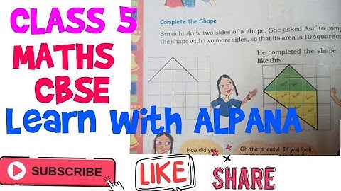 How many squares?(part-7) CBSE CLASS 5 NCERT MATHS