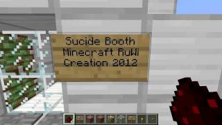 Simple Sucide Booth in Minecraft