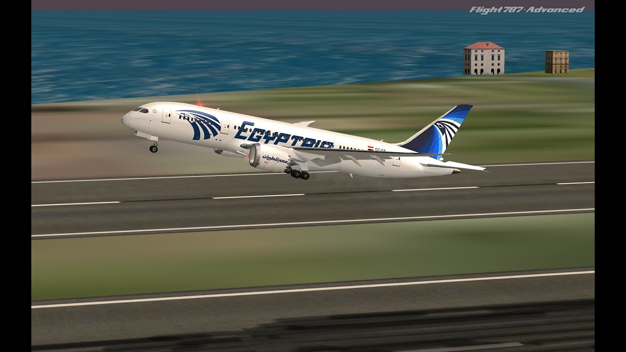 Flight 787 - Advanced - Boeing 787-8 DreamLiner-[EGYPTAIR from JAPAN,(RJTT) to South KOREA(RKSI)]