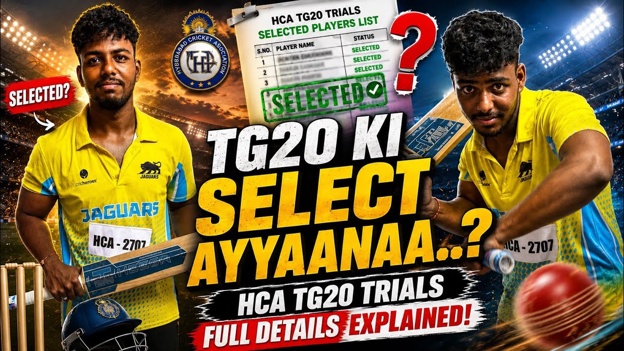 Tg20 Table TG20 Trails Full information Explained | Hyderabad Cricket Association ...