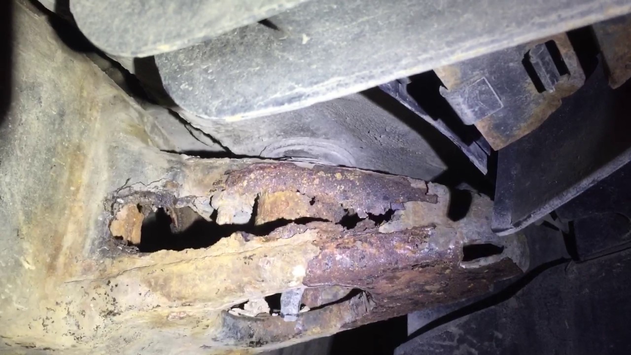 Toyota Tacoma frame rot - YouTube