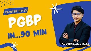 CA Inter Taxation Fast Track Batch | Profit and Gains from Business or Profession|CA VARDHAMAN DAGA
