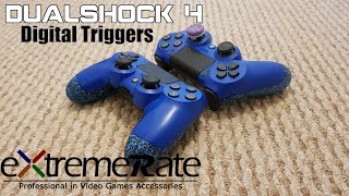 DIY PS4 Digital Trigger mod kit for PS4 Dualshock 4 Clicky eXtremerate