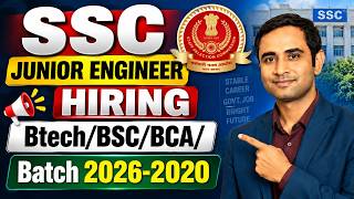 SSC JUNIOR Engineer Hiring | Btech/BSC/BCA/Diploma All Branch | Batch 2026-2022 screenshot 2
