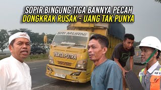 TIGA BANNYA PECAH | DONGKRAK RUSAK | UANG TAK PUNYA | SOPIR DAN ANAKNYA BINGUNG