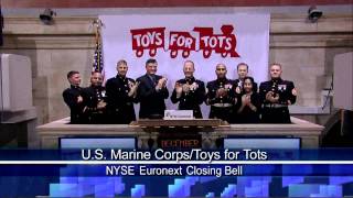 1 Dec 2010 Toys for Tots NYSE Closing Bell