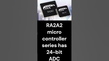 RA2A2 Microcontroller with 24-bit ADC #RA2A2