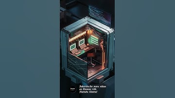 3D Tiny Hacker Room Series | Dark Room, Hacker Tools