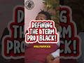 What It Means to Be Pro Black! #drumarjohnson
