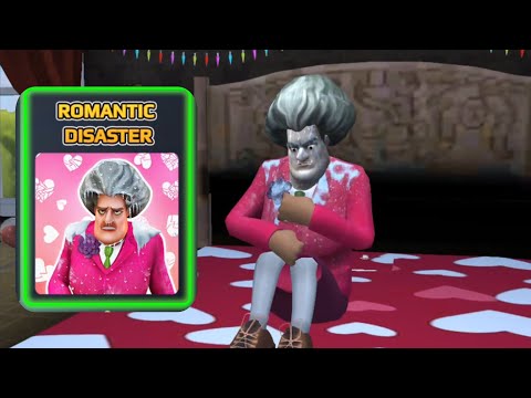 المعلمة الشريرة فى عيد الحب مقلب الثلج Scary Teacher 3D Romantic Disaster