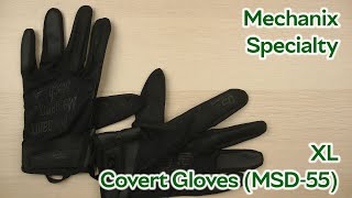 Розпаковка Mechanix Specialty 0.5 мм XL Covert Gloves (MSD-55)