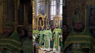 Малый вход #богослужение #упц #архиерей #праздник #православие