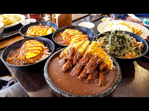 Gigantic Katsu-don in Okayama! A rush of male college students to Big Katsu-don!