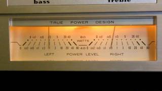 Famous Marantz PM200 vintage amplifier VU-meters (Better quality) Wealth