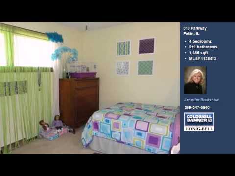 313 Parkway, Pekin, IL home video tour