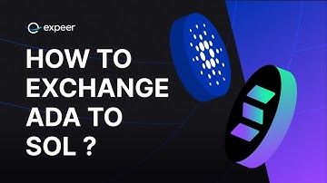 Instant ADA to SOL Exchange on Expeer