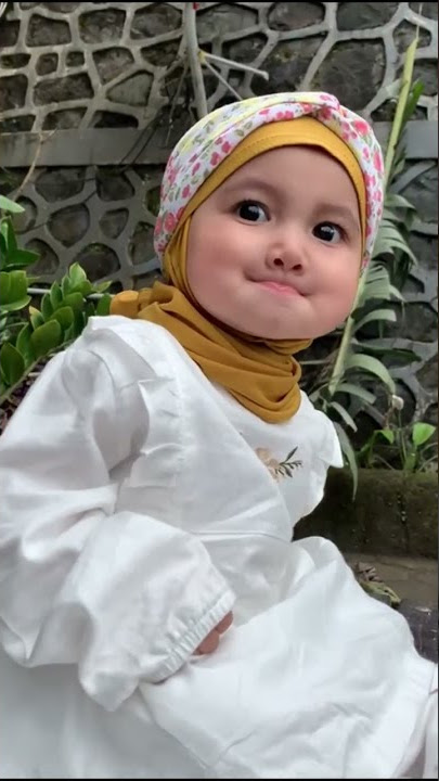 ANAK BAYI BERHIJAB LUCU BIKIN GEMES.. #Shorts