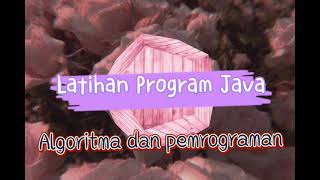 Latihan Program Java Sederhana dengan operator matematika (Menghitung luas segitiga)