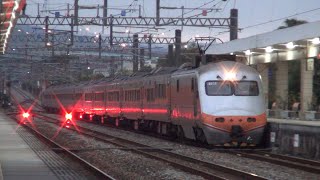 E1000 & PP 臺鐵 2024.02.16 山線推拉式列車 一路溜滑梯滑下銅鑼【自強號 134次】TR E1000 & Push-Pull Tze-Chiang Running Downhill