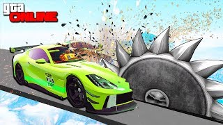 ПИЛА РАЗОРВАЛА НА КУСОЧКИ МАШИНУ! САМОЕ ОПАСНОЕ ДЕРБИ НА СУПЕРКАРАХ В GTA 5 OLNINE ПИЛА РАЗОРВАЛА НА КУСОЧКИ МАШИНУ! САМОЕ ОПАСНОЕ ДЕРБИ НА СУПЕРКАРАХ В GTA 5 OLNINE