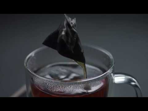 How to serve perfect tea (pyramid teabag preparation)