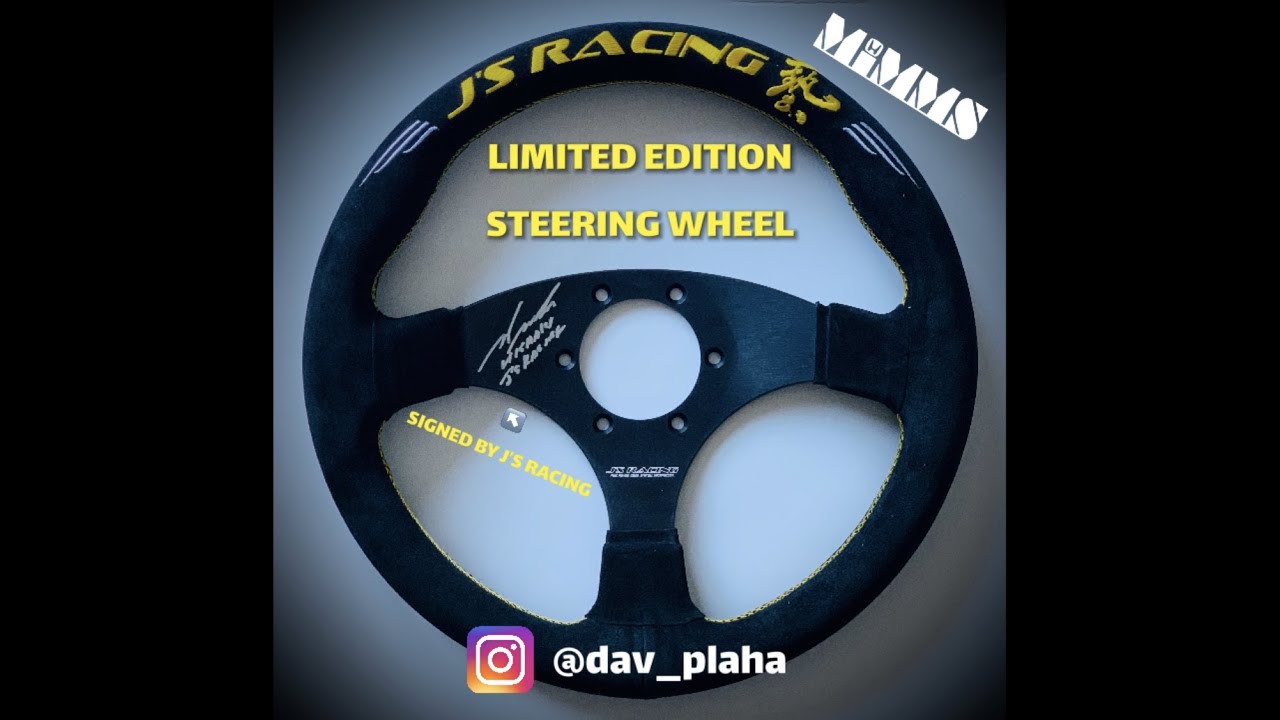 MImms Vlog - Limited Edition J'S Racing steering wheel