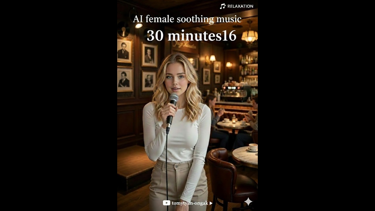 AI female soothing music 30 minutes16(Official Lyric Video) / AI Female Vocal Ballad癒やし、心地よい、AI音楽