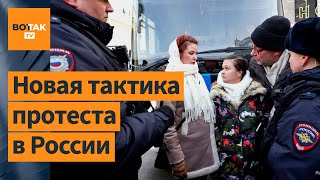 ⚡😱ЖЕНЫ МОБИЛИЗОВАННЫХ пришли протестовать в штаб Путина. Мария Андреева комментирует