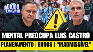 Forte Impacto No Vestiário Luis Castro Aponta Erros Mental Dos Jogadores Preocupa