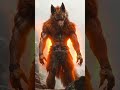 AI Fusion Hero ⚡ | Epic AI Short VideoEthiopia, Human and Ethiopian Wolf #fusion #hybrid #morph #an