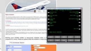 Upload PIREP using FTG-ACARS