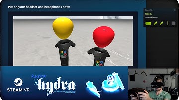 Using the Razer Hydra Motion Controllers in SteamVR is SO COOL!