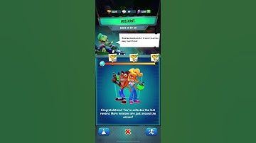 Crash Bandicoot On the Run! - Completed First ever Missions