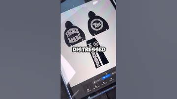 DISTRESSED FLARE PANTS AND HOODIE TUTORIAL PROCREATE #procreate #procreatetutorials #clothingbrand