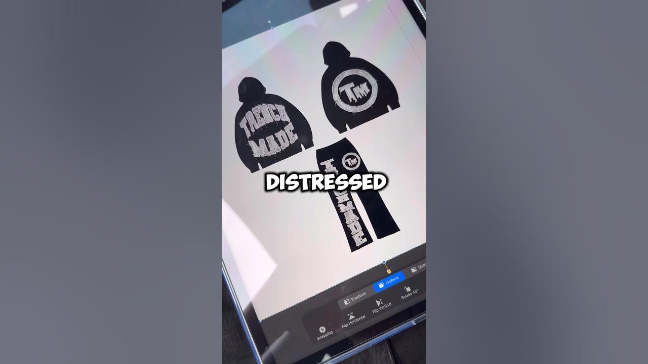 DISTRESSED FLARE PANTS AND HOODIE TUTORIAL PROCREATE #procreate #procreatetutorials #clothingbrand DISTRESSED FLARE PANTS AND HOODIE TUTORIAL PROCREATE #procreate #procreatetutorials #clothingbrand