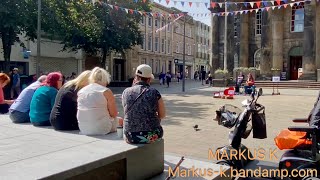 Busker’s Passionate Plea In Lancaster - ‘We Are All In This Together’