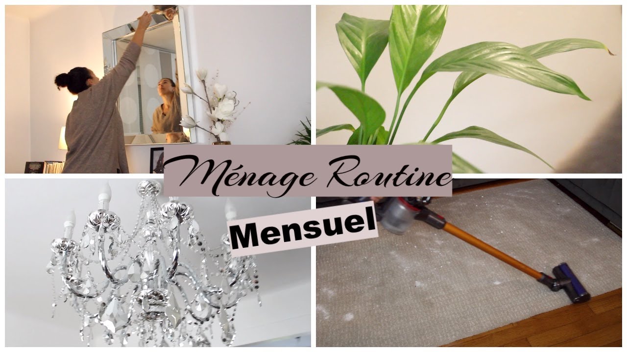 Routine Ménage Mensuel: Ce Que Je Fais 1X/mois......⎮Astuces et Organisation
