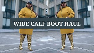 Must Have Boots For Wide Calves & Wide Width Feet / Try On Haul