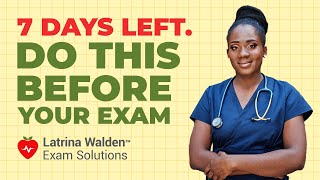 7-Day NP Board Exam Study Plan (Final Week Strategy to PASS with Confidence) #npboardexam   #LWES
