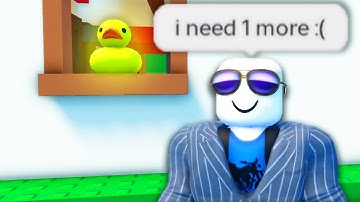 i crashed out trying to find ducks in Roblox...