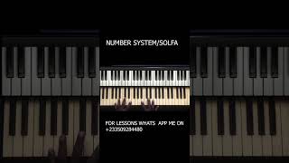 Number system 6 piano tutorial