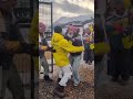 Olympic gold medal = mandatory celebrations