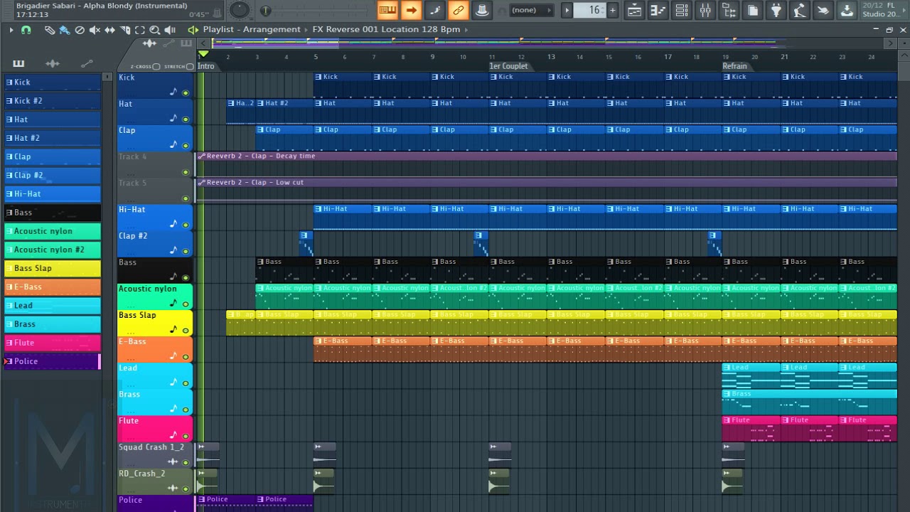 Masterick Beatmaker - Brigadier Sabari - Alpha Blondy (Instrumental) (Reprise)