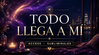 ESCUCHÁ ESTO MIENTRAS DORMÍS | ACCESS A LA ABUNDANCIA 🌙 Subliminales + Binaurales