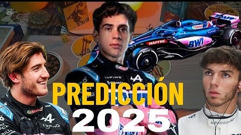 ✅️⭐️ QUÉ PASARÁ CON FRANCO #COLAPINTO este año 2025 / #Predicción temporada de #F1 en #ALPINE 🇨🇵 🇦🇷