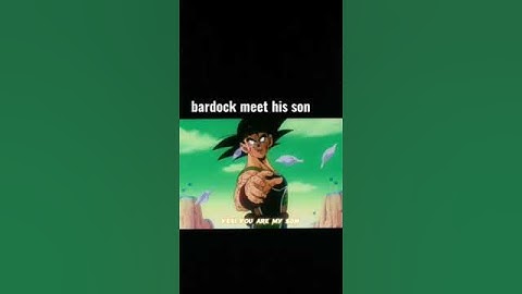Bardock meets Goku. (Dragon Ball Z) edit  #bardock #goku #dragonball #shorts #shortsfeed #fyp #viral