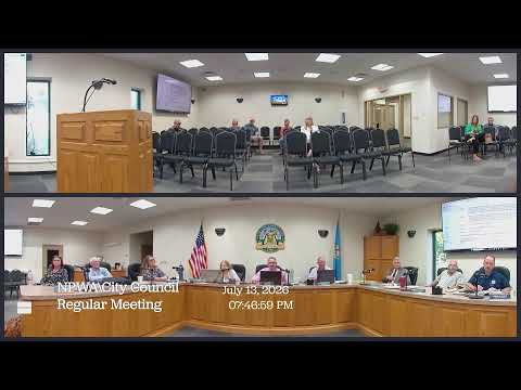 NPWA\City Council Regular Meeting - Monday, July 13, 2026